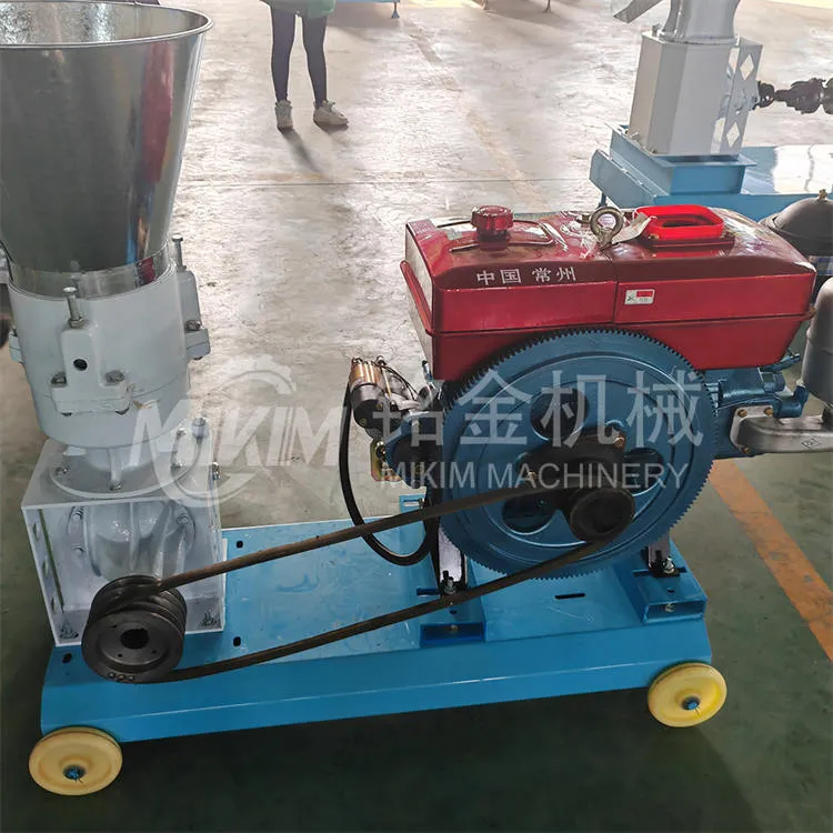 Galvijų pašarų gamybos mašina