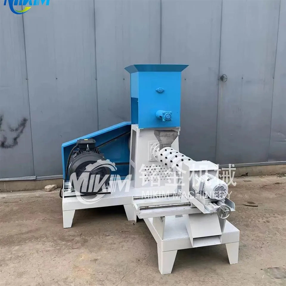 Žuvies pašarų gamybos mašina