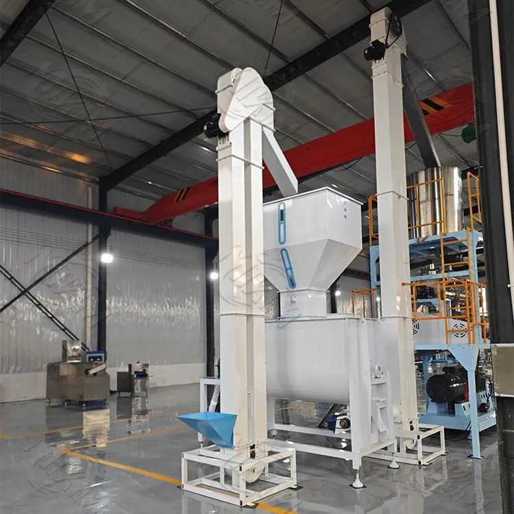 Automatinė veisimosi pašarų gamybos linija