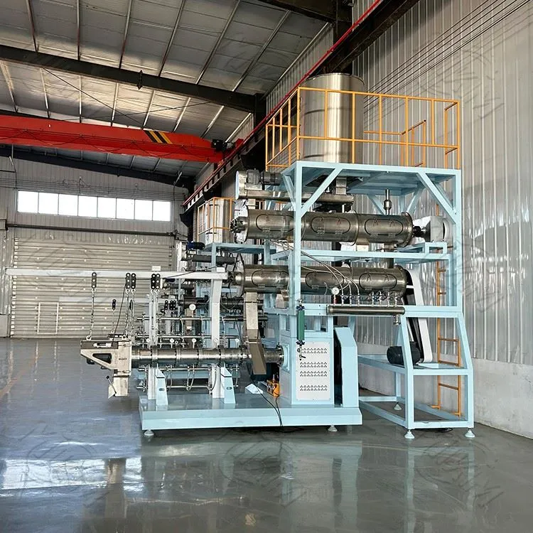 Šlapio tipo plūduriuojantis žuvų pašarų ekstruderis – pramoninis, skirtas dideliam vandens pašarų gamybai