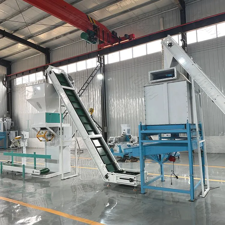 Šiuolaikinė pašarų gamybos linija