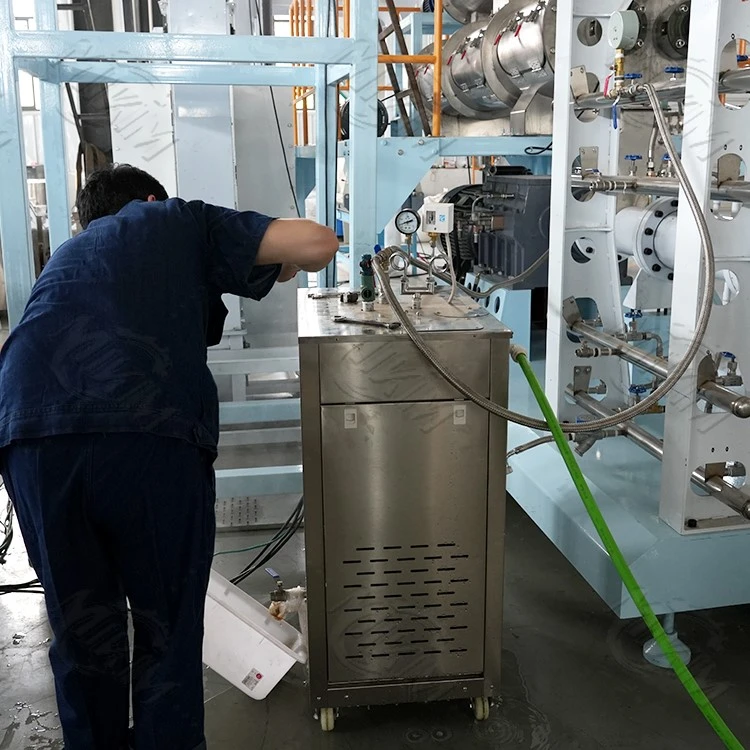 MIKIM equipment testing workshop where feed machines undergo performance inspection and operation testing MIKIM equipment testing workshop where feed machines undergo performance inspection and operation testing